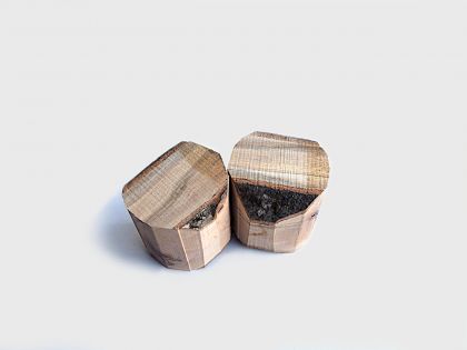 Legno di faggio con 