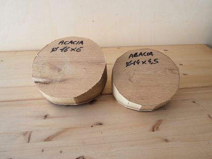 Legno di acacia per ciotola AB1