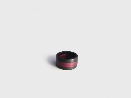 Ring amaranth and ebony 