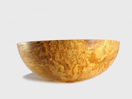 Spalted birch fruit bowl