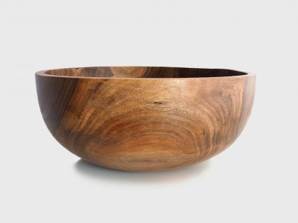 Large walnut bowl