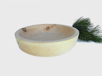 Swiss pine bowl