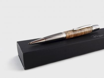 Nevada balpoint pen in horse chestnut