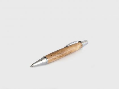 Arrow ballpoint pen in oak burl