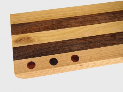 Long tray-chopping board with dots