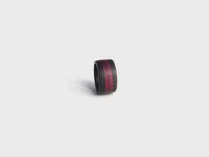 Ring amaranth and ebony 