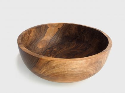 Large walnut bowl