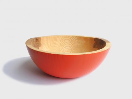 Orange ash bowl