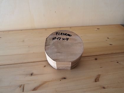 Legno di platano per ciotola PL3