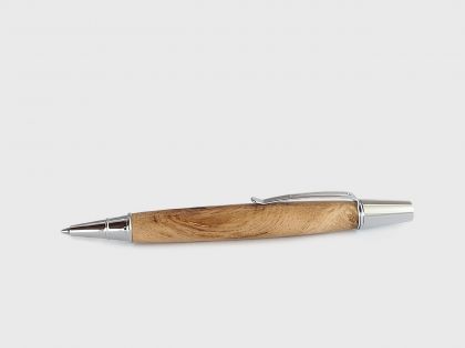 Arrow ballpoint pen in oak burl